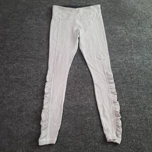 Lululemon Run: Turn Around Tight Heathered Light Gray Rulu Ruched‎ 4